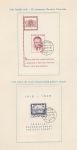 1948 - 52 narozeniny Klementa Gottwalda, Aršík k 30. výročí československé poštovní známky
