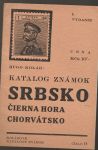 Katalog známok Srbsko Čierna Hora Chorvátsko - Kolár