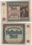 Fünftausend Mark 1922