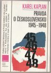 Pravda o Československu 1945-1948 - Kaplan