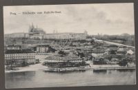 Prag - Hradschin vom Rudolfs-Quai 1909