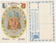 Fritschibrunnen Luzern 1918 Postkarte