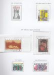 1999 - 50. výročí VŠU, Vodní stroj, Umělecká díla na známkách, Vánoce, Něžná revoluce