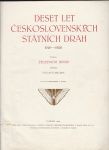 Deset let československých státních drah 1918-1928 - Keller