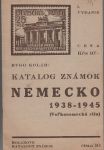 Katalog známok Německo 1938 - 1945 - Kolár